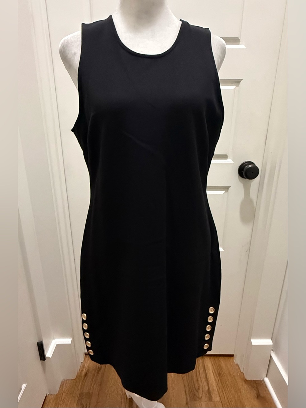Fifteen Twenty. Syntia Shift Dress. Black. Size Large.